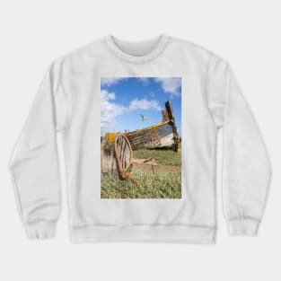 Old dinghy. Crewneck Sweatshirt